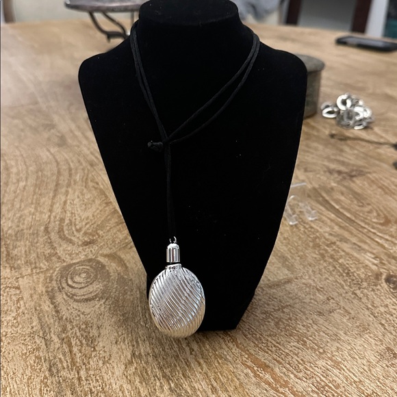 Jewelry - Vintage Perfume Pendant On Cord